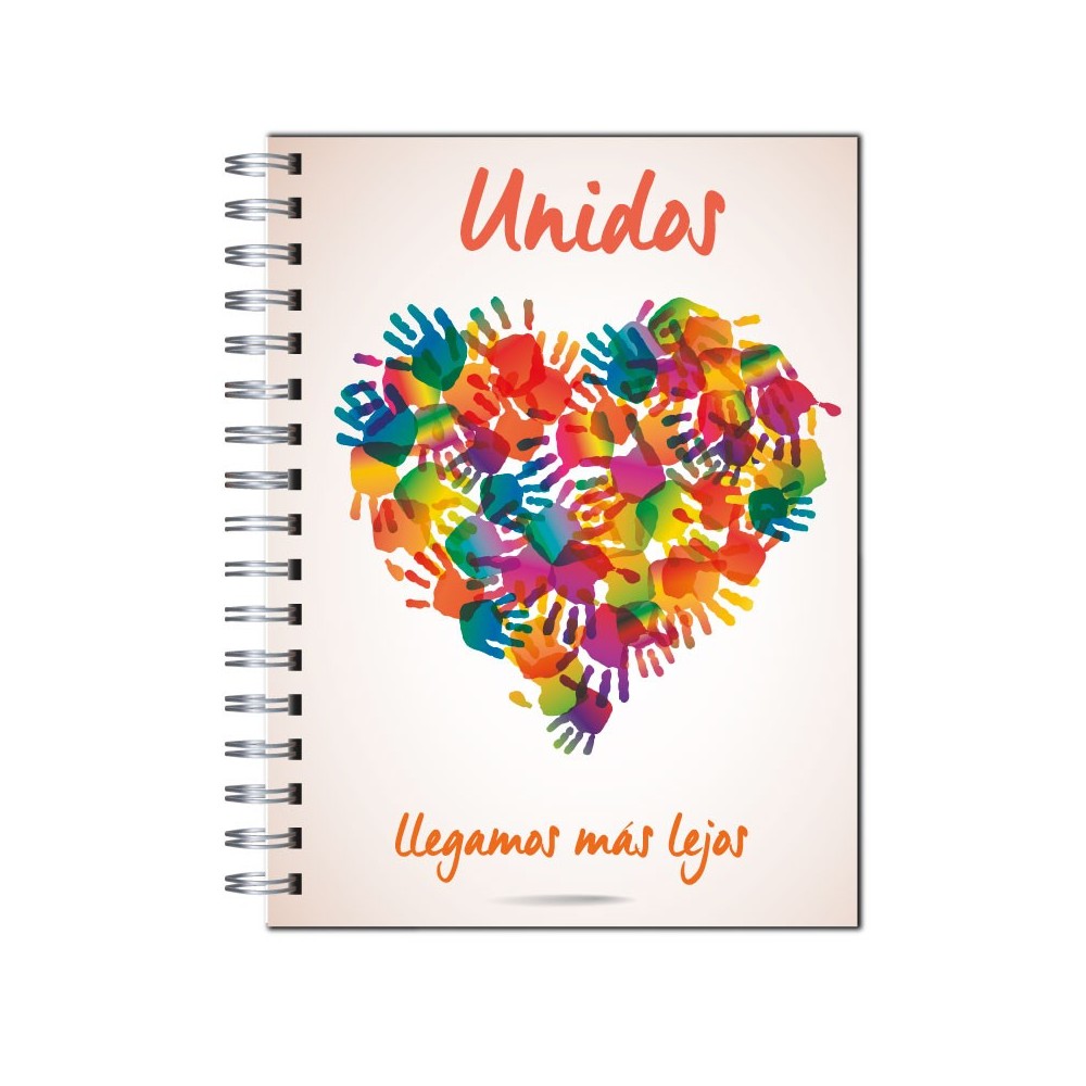 Cuaderno tapa dura Modelo 1027 "Unidos"