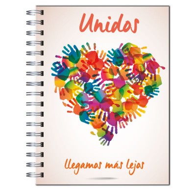 Cuaderno tapa dura Modelo 1027 "Unidos"