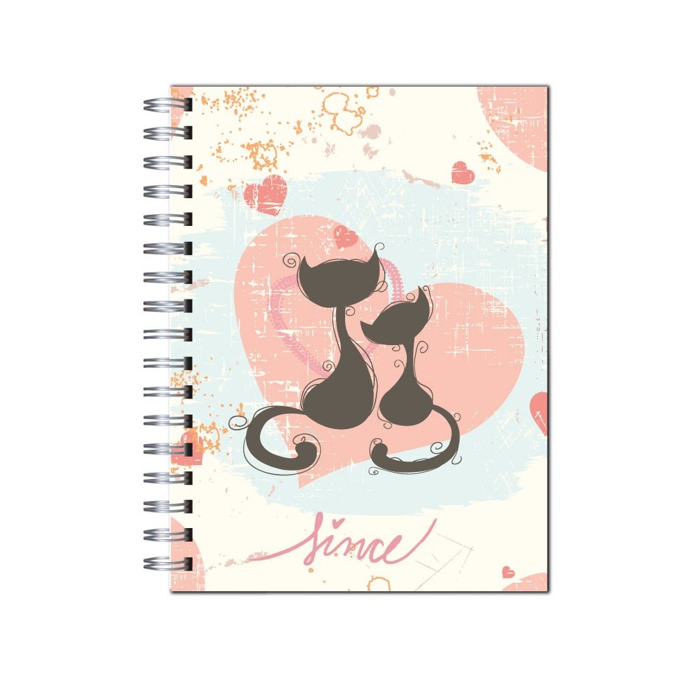 Cuaderno tapa dura Modelo 1033 "Cats"