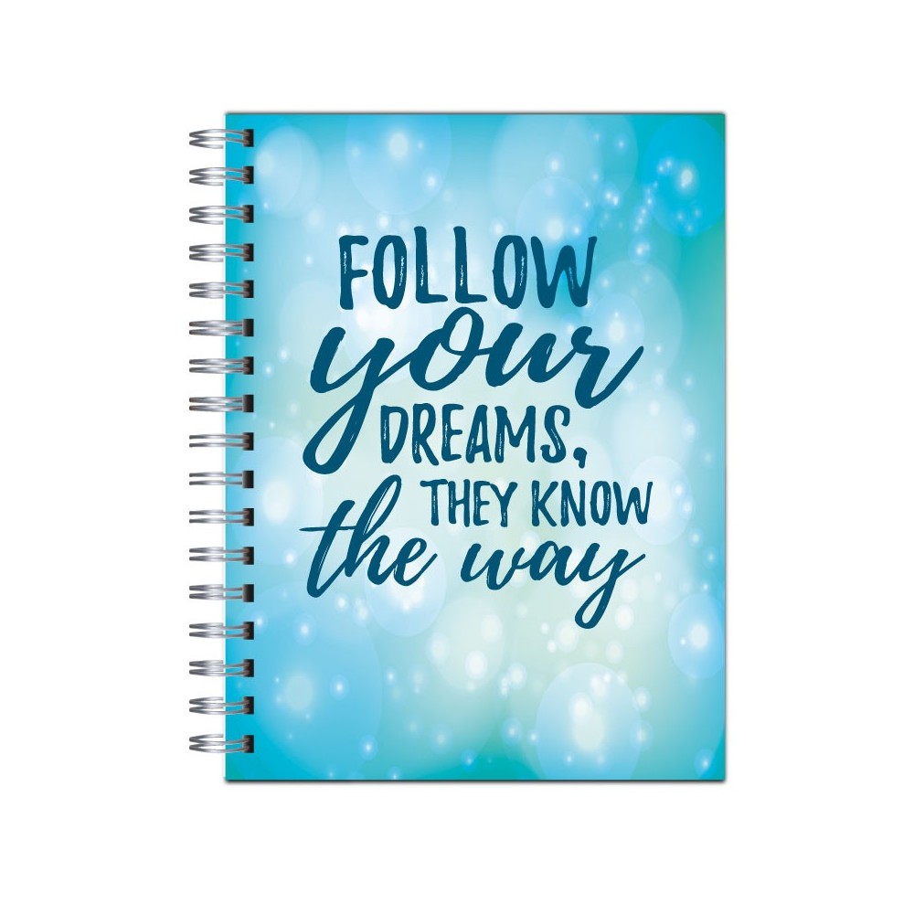 Cuaderno tapa dura Modelo 1035 "Follow your dreams"