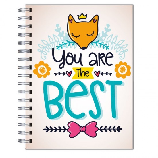 Cuaderno tapa dura Modelo 1036 "You are the best": tapa