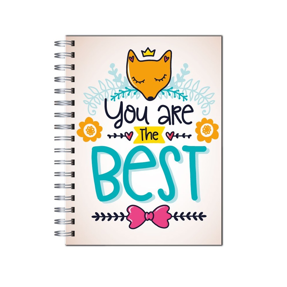 Cuaderno tapa dura Modelo 1036 "You are the best": tapa