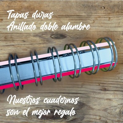 Cuaderno tapa dura Modelo 1031 "You are my love": anillado