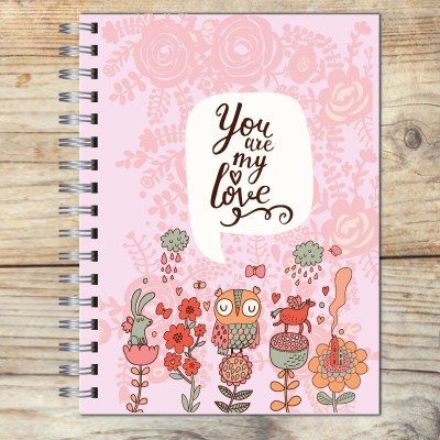 Cuaderno tapa dura Modelo 1031 "You are my love": tapa