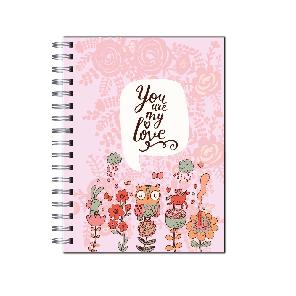Cuaderno tapa dura Modelo 1031 "You are my love"