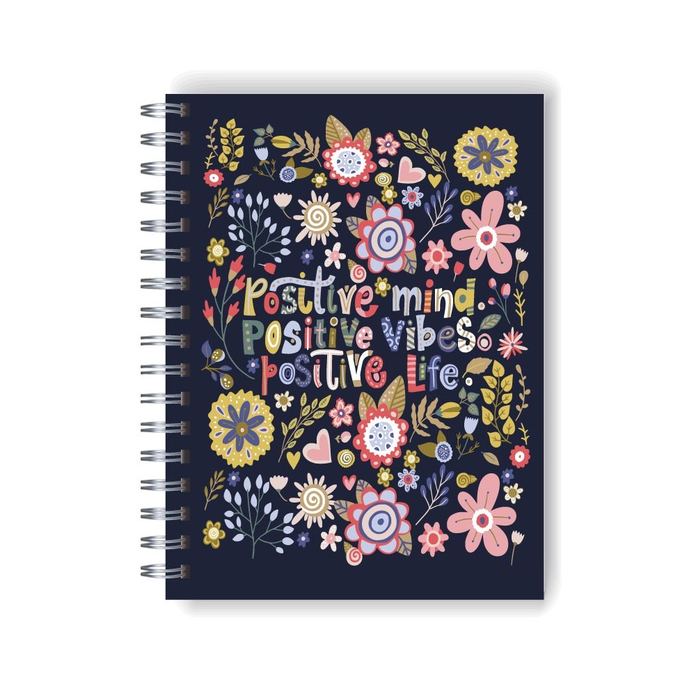 Cuaderno tapa dura Modelo 1045 "Positive minds"