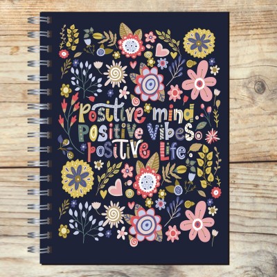 Cuaderno tapa dura Modelo 1045 "Positive minds": tapa
