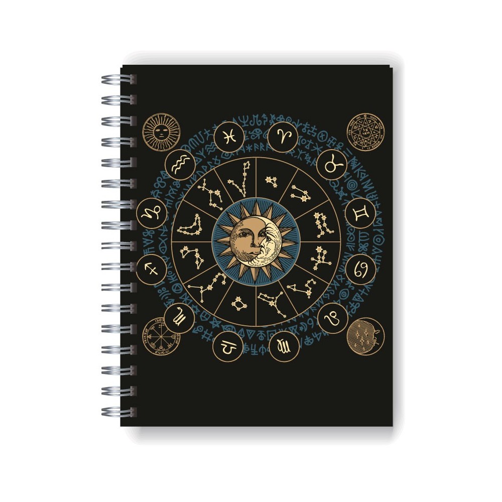 Cuaderno tapa dura Modelo 1047 "Zodíaco"