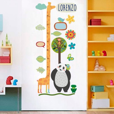 Medidor altura 7001 para pared infantil en vinilo autoadhesivo troquelado.