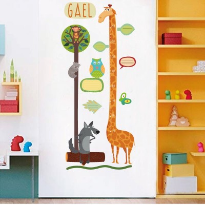 Medidor altura 7002 para pared infantil en vinilo autoadhesivo troquelado.