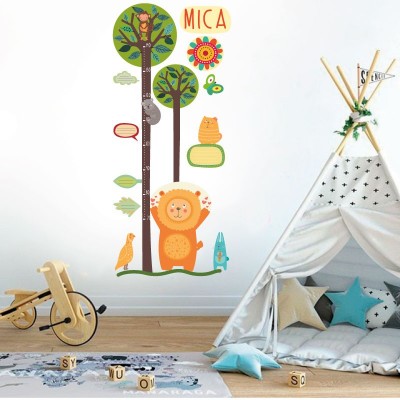Medidor altura 7003 para pared infantil en vinilo autoadhesivo troquelado.