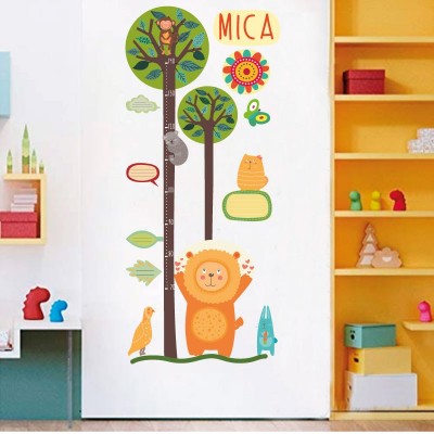 Medidor altura 7003 para pared infantil en vinilo autoadhesivo troquelado.