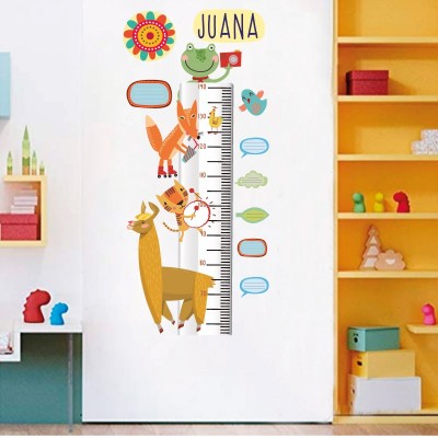 Medidor altura 7010 para pared infantil en vinilo autoadhesivo troquelado.