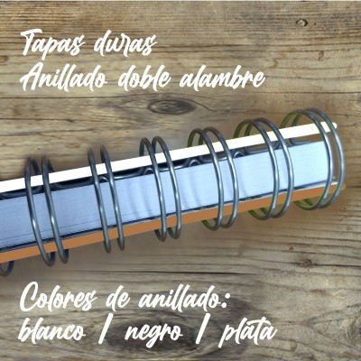 Agenda tapa dura mod. 5103 "Make it worth": anillado