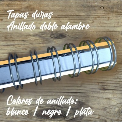 Agenda tapa dura mod. 5107 "Watercolour Mandala" en caja para regalo: anillado
