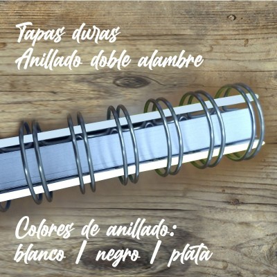 Agenda tapa dura mod. 5109 "Frida": anillado