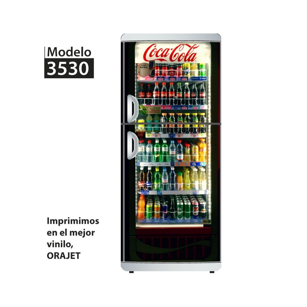 Vinilo para heladeras modelo 3530  "Coke dispenser 2"