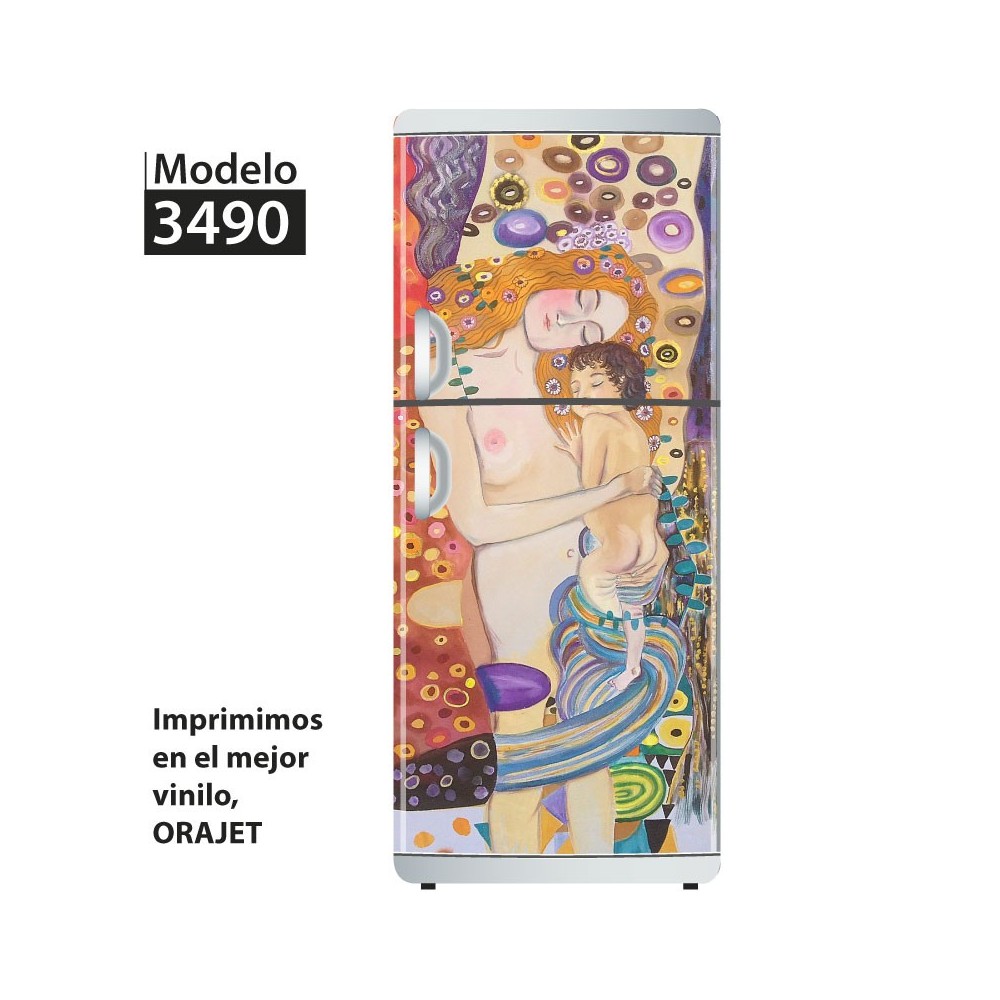 Vinilo para heladeras modelo 3490 "Maternidad" Vinilo para heladeras modelo 3490 "Maternidad"