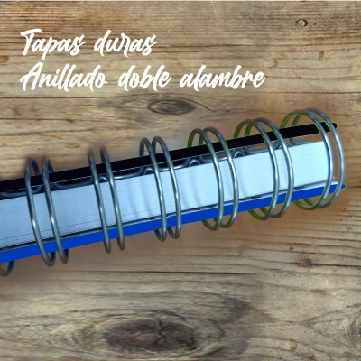 Cuaderno tapa dura Modelo 998 "Mandala Spots": anillado