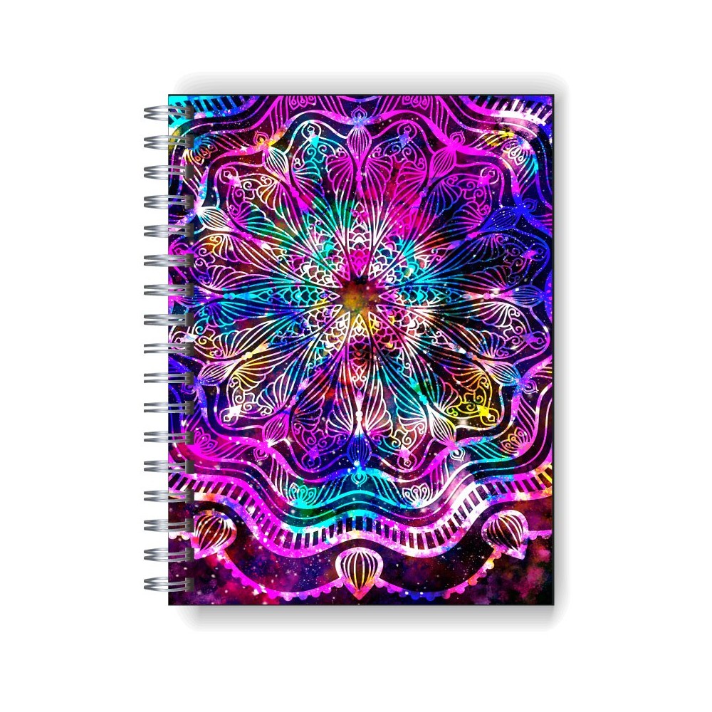 Cuaderno tapa dura Modelo 996 "Violet Mandala"