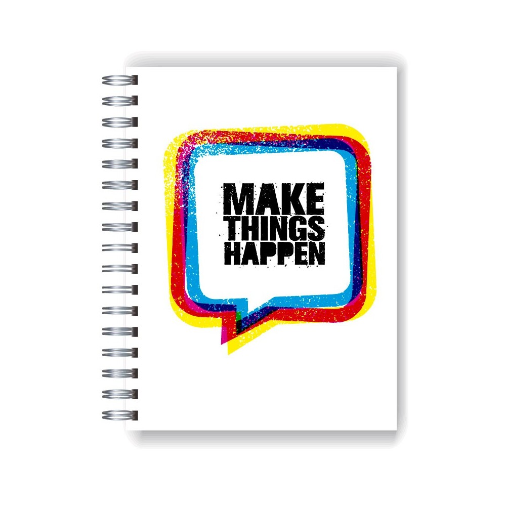 Cuaderno tapa dura Modelo 990 "Make things happen"