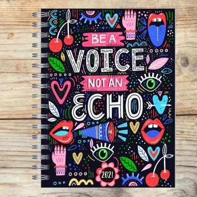 Cuaderno tapa dura Modelo 989 "Be a voice": tapa