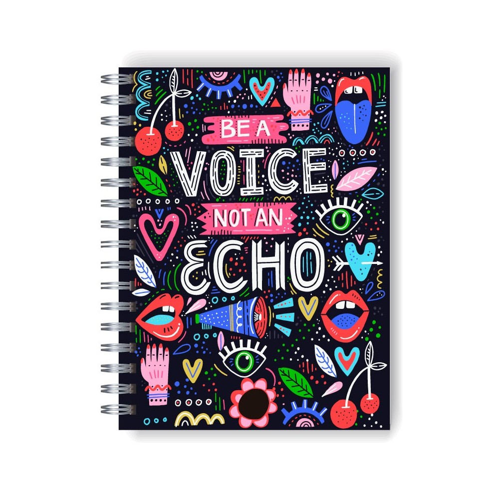 Cuaderno tapa dura Modelo 989 "Be a voice"