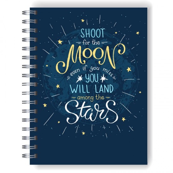 Cuaderno tapa dura Modelo 986 "Shoot to the moon"