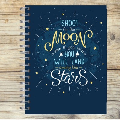 Cuaderno tapa dura Modelo 986 "Shoot to the moon": tapa