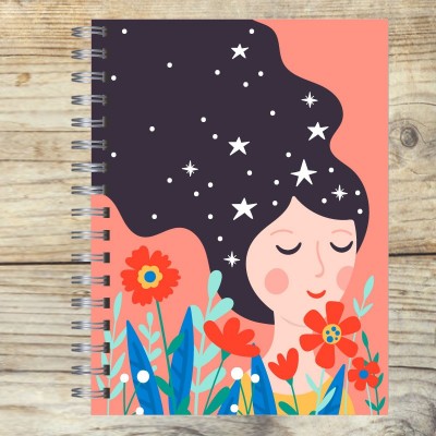 Cuaderno tapa dura Modelo 984 "Women": tapa
