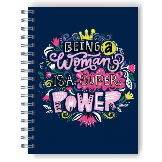 Cuaderno tapa dura Modelo 983 "Being a Woman"