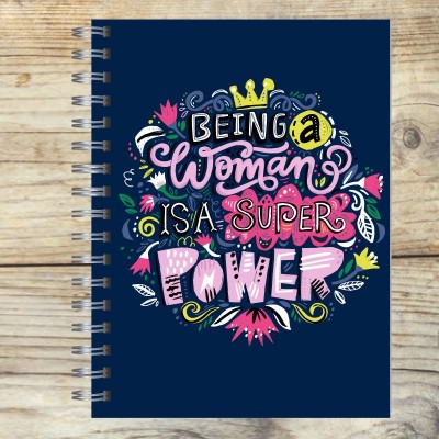 Cuaderno tapa dura Modelo 983 "Being a Woman": tapa