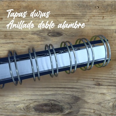 Cuaderno tapa dura Modelo 980 "Be the reason": anillado