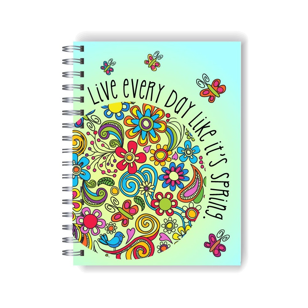 Cuaderno tapa dura Modelo 978 "Live everyday"