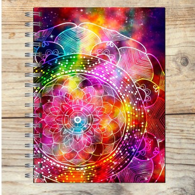 Cuaderno tapa dura Modelo 973 "Mandala design": tapa