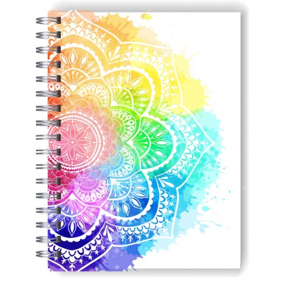 Cuaderno tapa dura Modelo 972 "Colourful Mandala"