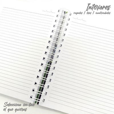Cuaderno tapa dura Modelo 969 "Mandala Power": interiores