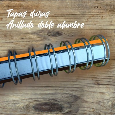 Cuaderno tapa dura Modelo 968 "Halloween": anillado