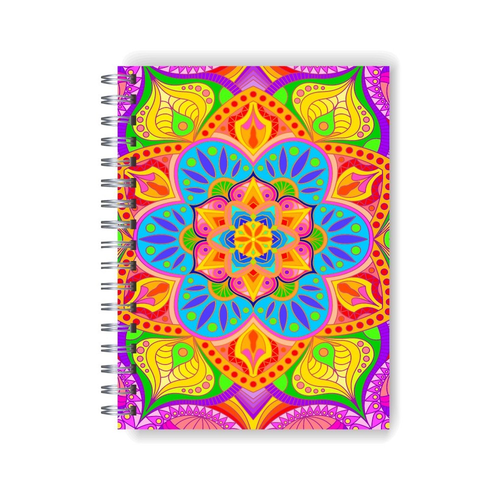 Cuaderno tapa dura Modelo 967 "New mandala"