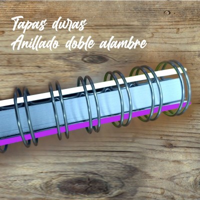 Cuaderno tapa dura Modelo 967 "New mandala": anillado