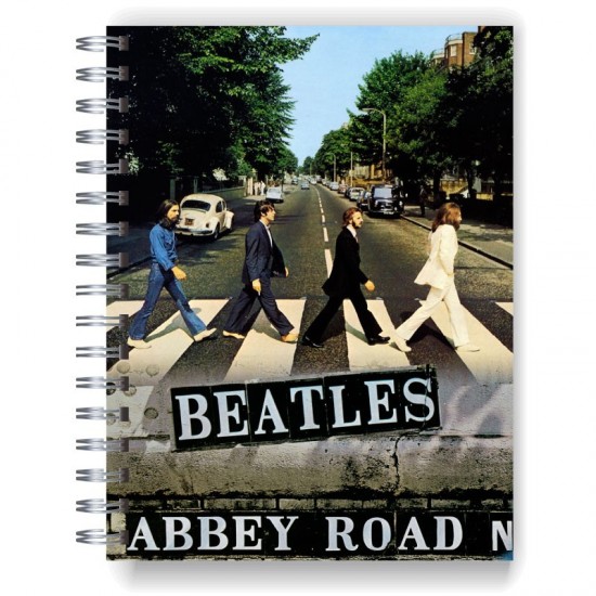 Cuaderno A4 tapa dura pentagramado 7157 "Abbey Road"