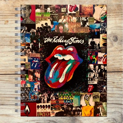 Cuaderno A4 tapa dura pentagramado 7160 "Rolling": tapa