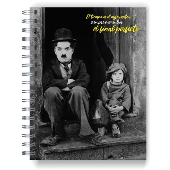 Cuaderno "Chaplin y nene" Modelo 1600