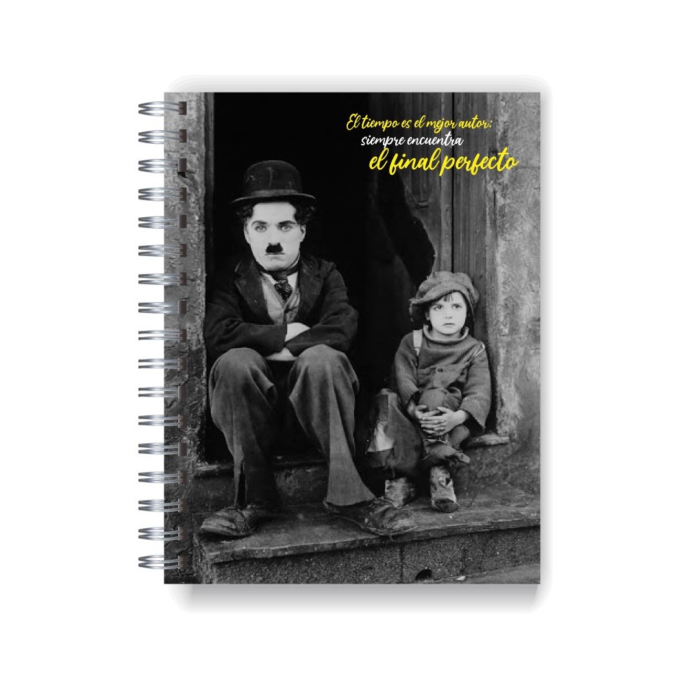 Cuaderno "Chaplin y nene" Modelo 1600