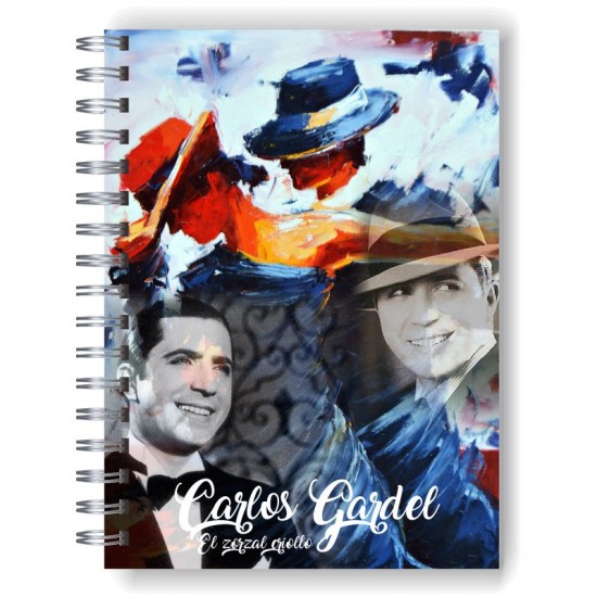 Cuaderno modelo 1606 "Carlos Gardel"