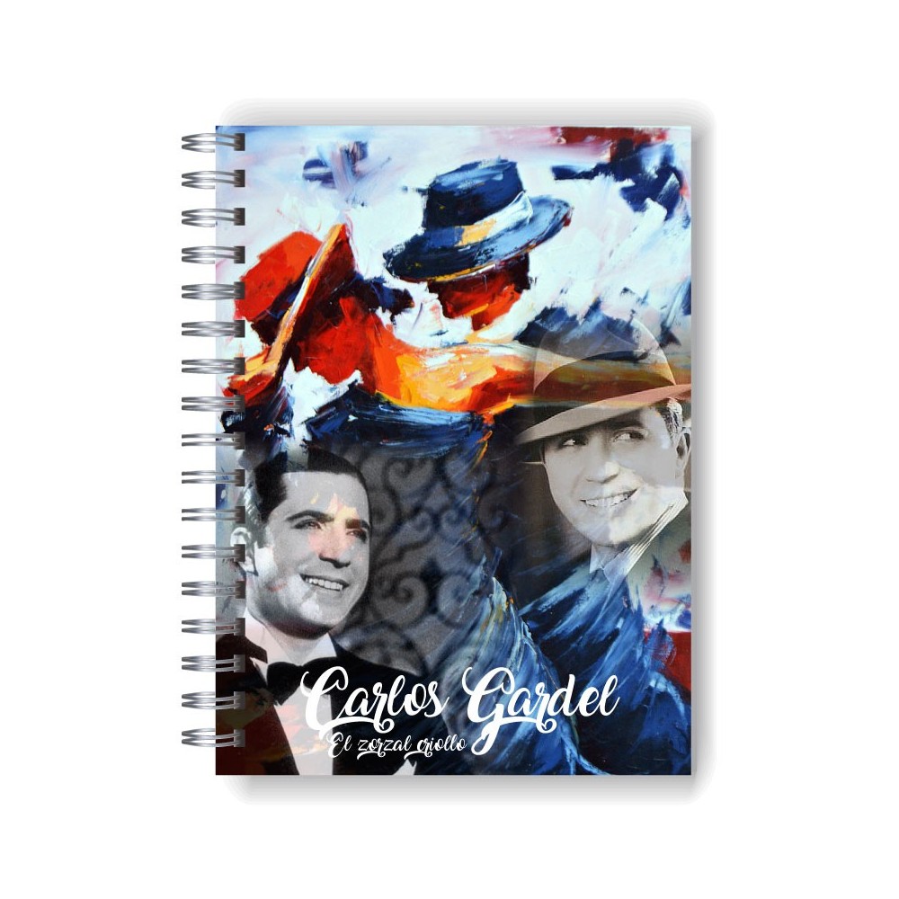 Cuaderno modelo 1606 "Carlos Gardel"