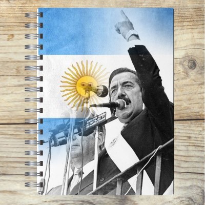 Cuaderno modelo 1603 "Raúl Alfonsín": tapa