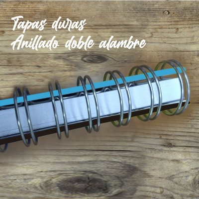 Cuaderno modelo 1605 "Virgen María": anillado