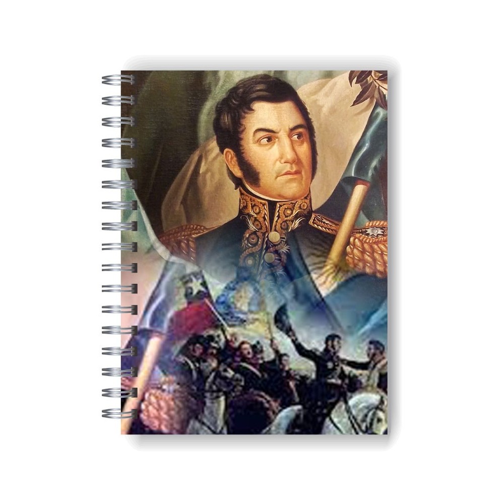 Cuaderno modelo 1617 "José de San Martin"