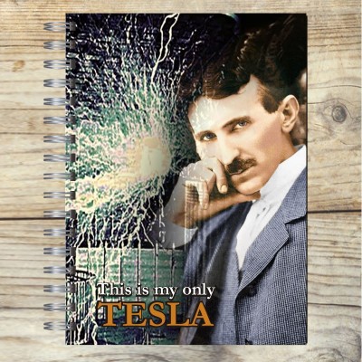 Cuaderno tapa dura "Tesla" modelo 1607: tapa